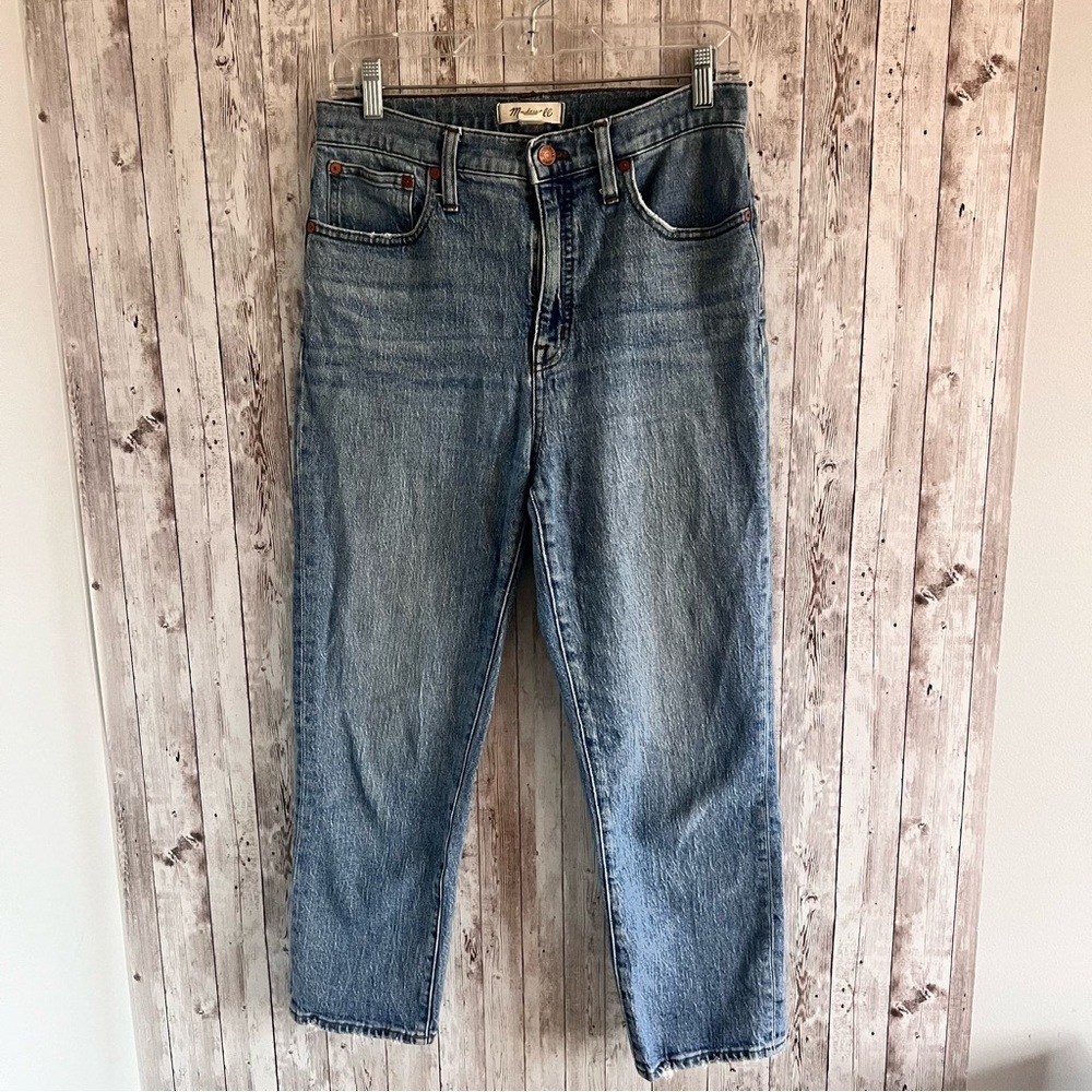 Madewell Classic Straight Jeans Size 27 - Picture 2 of 5